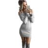 2025 European & American One-Shoulder Sexy Slim Knit Dress