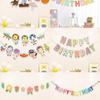 Banner zum ersten Geburtstag des Babys: Kinderwimpelkette für die Kindergarten-Dekoration