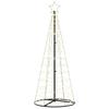 LED Christmas Tree with 390 Warm White LEDs 250 Cm Iron
