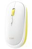 ELECOM ILMF Love Wireless 4 "I Myself" Mouse, Slim, Quiet, 2.4GHz, Buttons, Yellow, M-TM10DBYL-IL