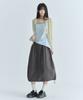 CGP (Women'S) Nylon Long Skirt - Charcoal