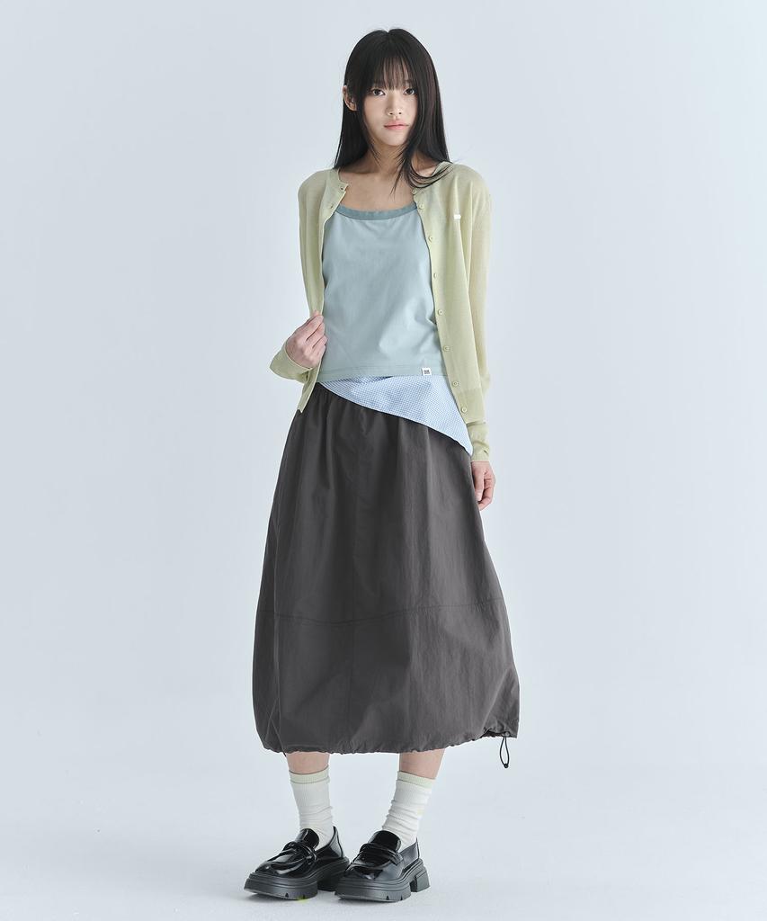 CGP (Women'S) Nylon Long Skirt - Charcoal
