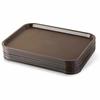Serving Trays 24395 Brown Plastic Fast Food Tray, 10 By 14-Inch, (Set of 6)