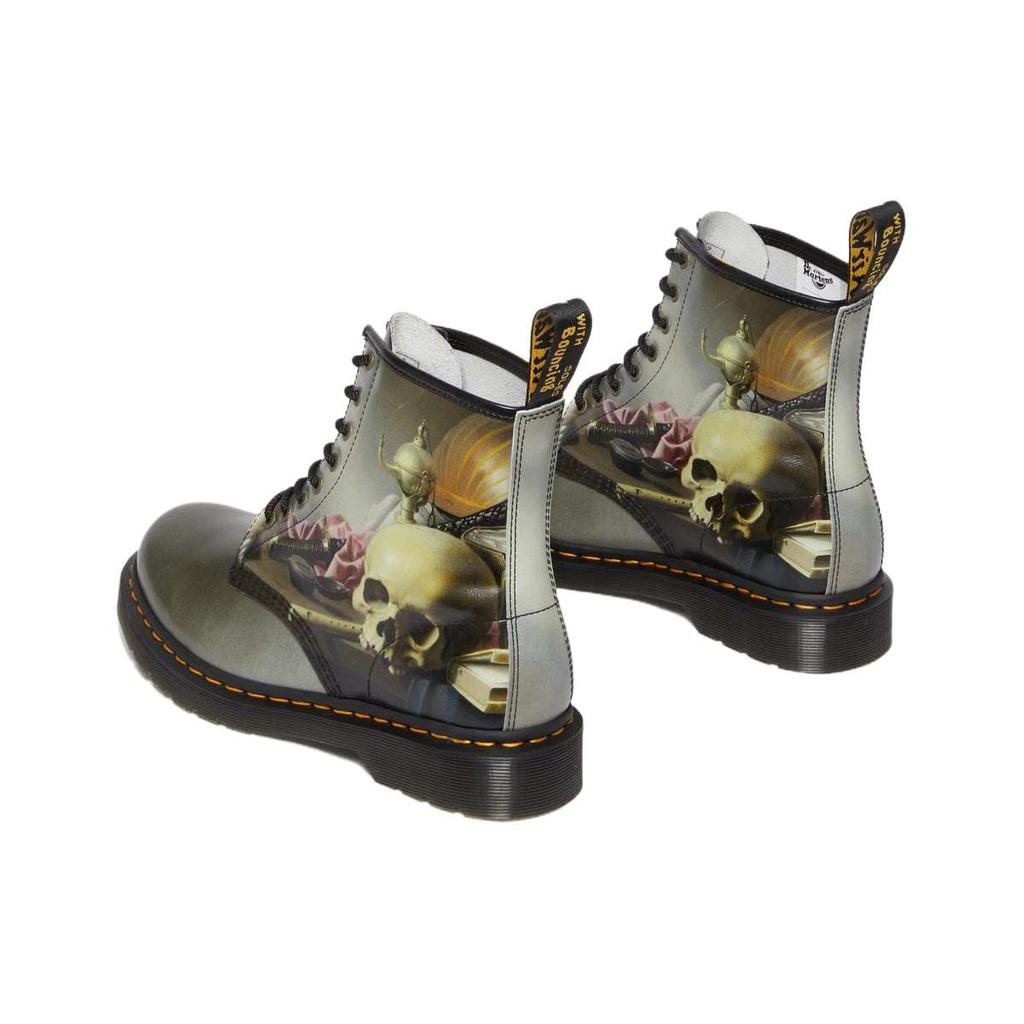 THE NATIONAL GALLERY X Dr.Martens Bekväma Korta Stridsstövlar med Rund Tå Herrbrun 32123649