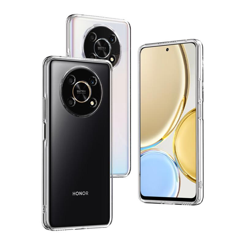 Honor X30 Phone Case Protective Cover, Shockproof Full Coverage/soft Ultra-Thin Silicone (With Lanyard Hole) Protective Cover, Transparent