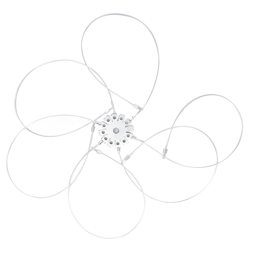 Crab Snares Reusable Rust Proof Portable Aluminum Sheet Type Crab Trap for Dungeness Blue Red Rock Crab