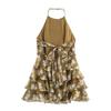 European and American Style, New Women's Clothing, Foreign Style Flower Laminated Decorative Dress 2596466 071