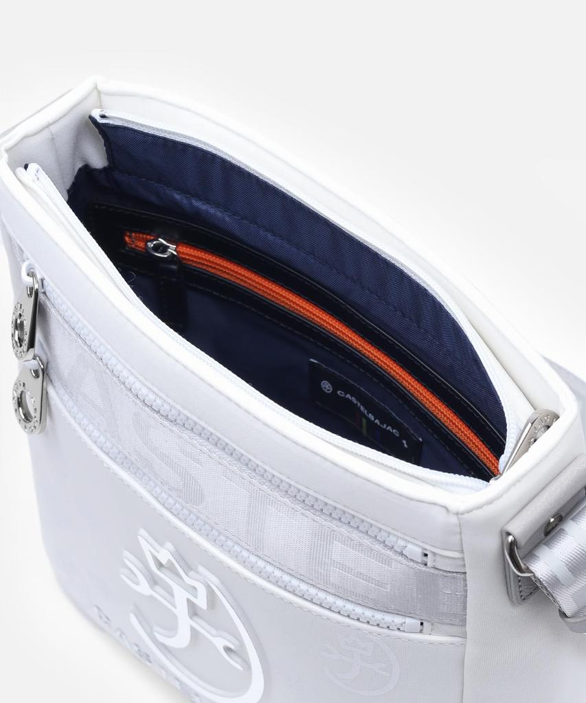 Castelbajac Wet Shoulder Bag No.60152 White