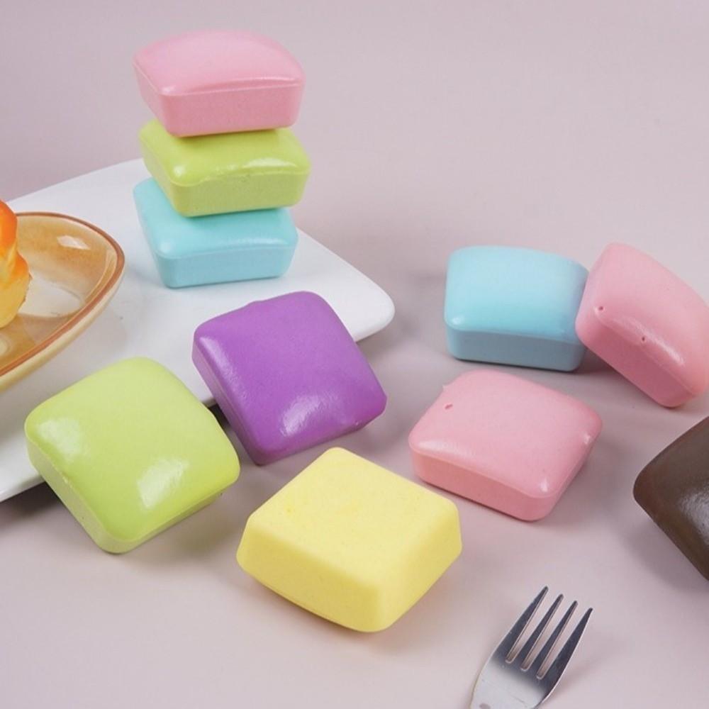 Realistic Simulation Bread Squeeze Toys Super Soft Toast Fidget Toy Home Decoration