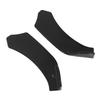 4PCS Front Bumper Lip Kit Spoiler Splitter Fourpart Form for Car Modification Front Bumper  (Glossy Black )