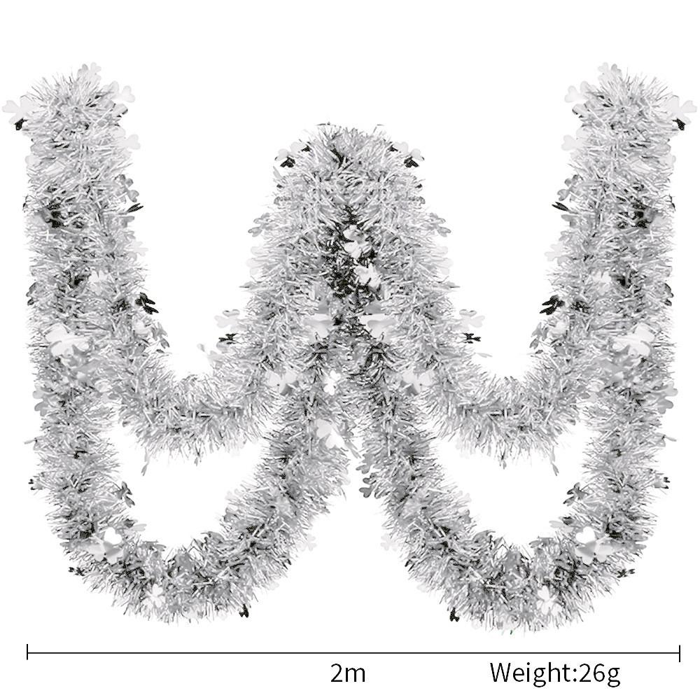 

Броские ирландские разноцветные стримеры «Клевер» различных оттенков, идеально подходящие для празднования Дня святого Патрика 2m Silver Stripe
