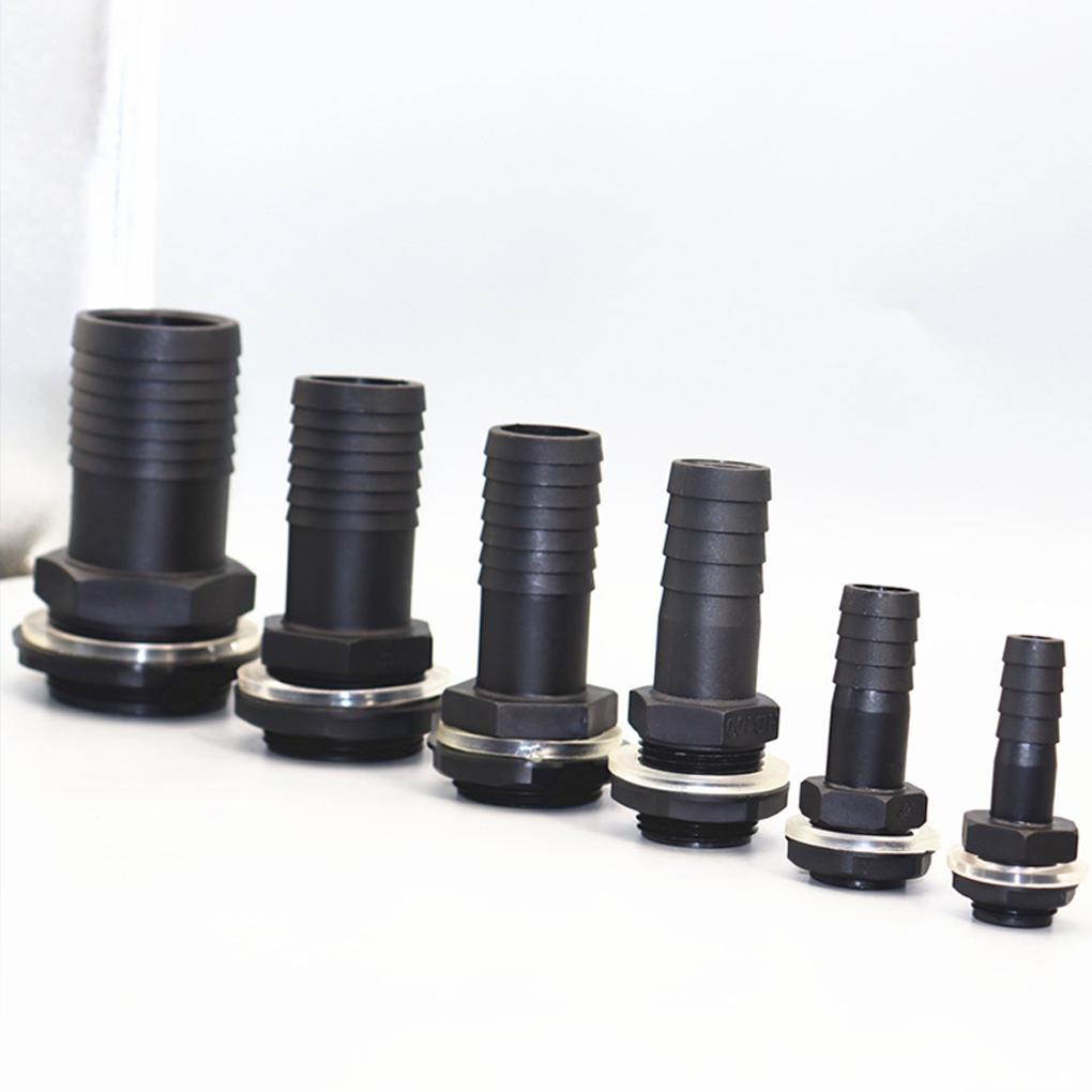 Durable Plastic Water Butt Connector Kit With Nut And Washer Garden Water Tank Overflow Vent