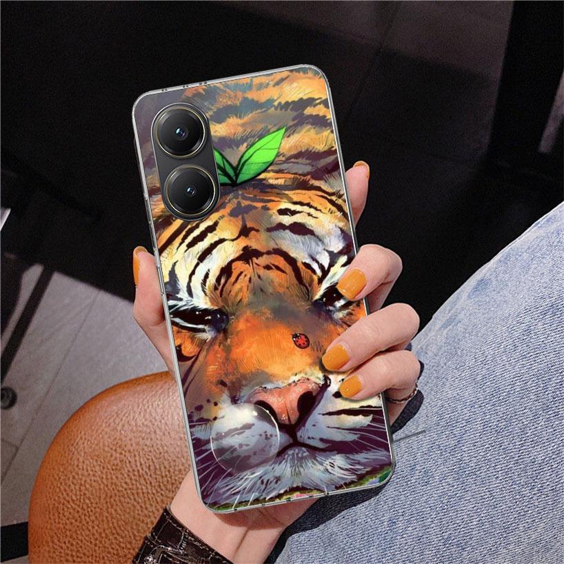 Superior Tiger Pattern Art Phone Case For Xiaomi Poco X7 X6 X5 Pro F7 Ultra Redmi 15C 15 13C 13 12C 12 10 10A 10C 9 9A 9C 9T Cov