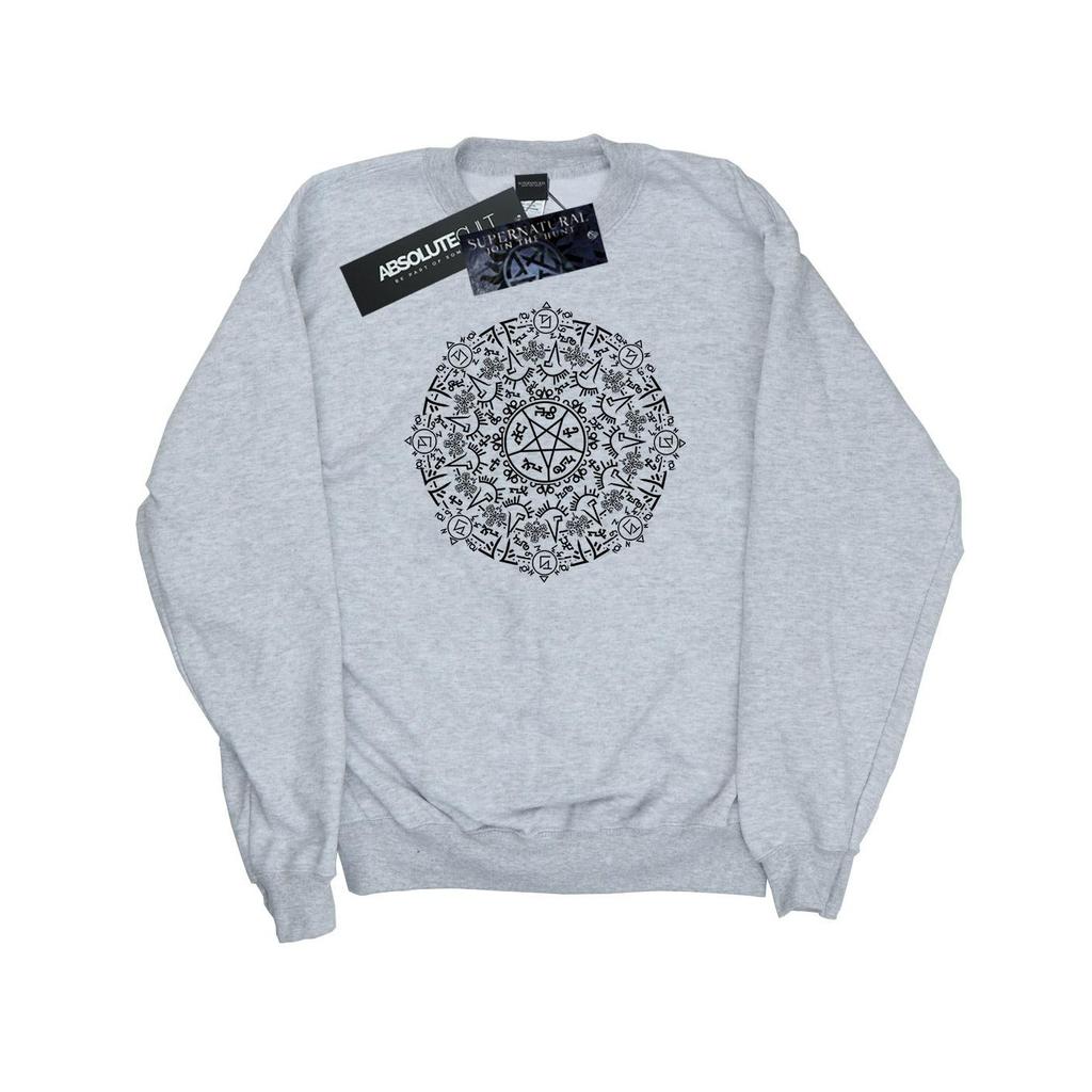 Supernatural Mens Symbol Circle Sweatshirt