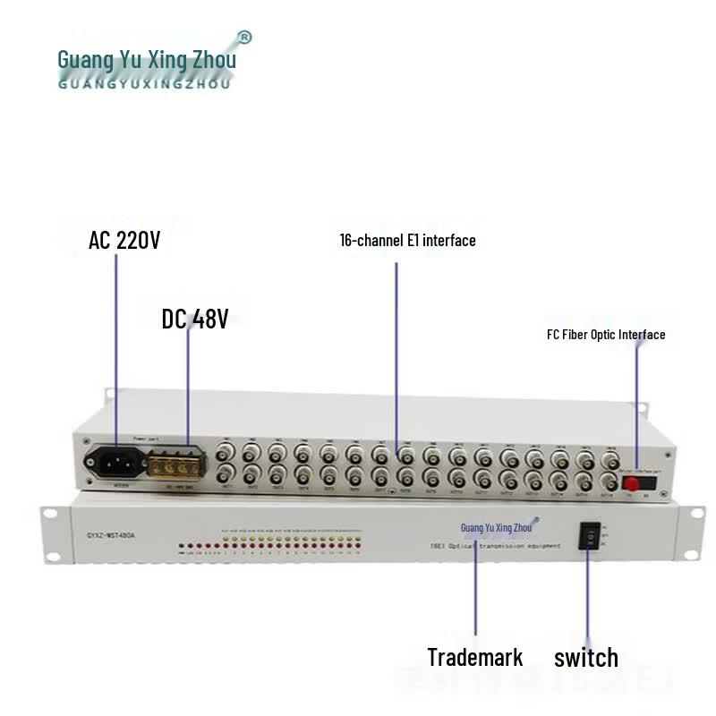 Guangyu Xingzhou 16-Channel E1 PDH Optical Modem