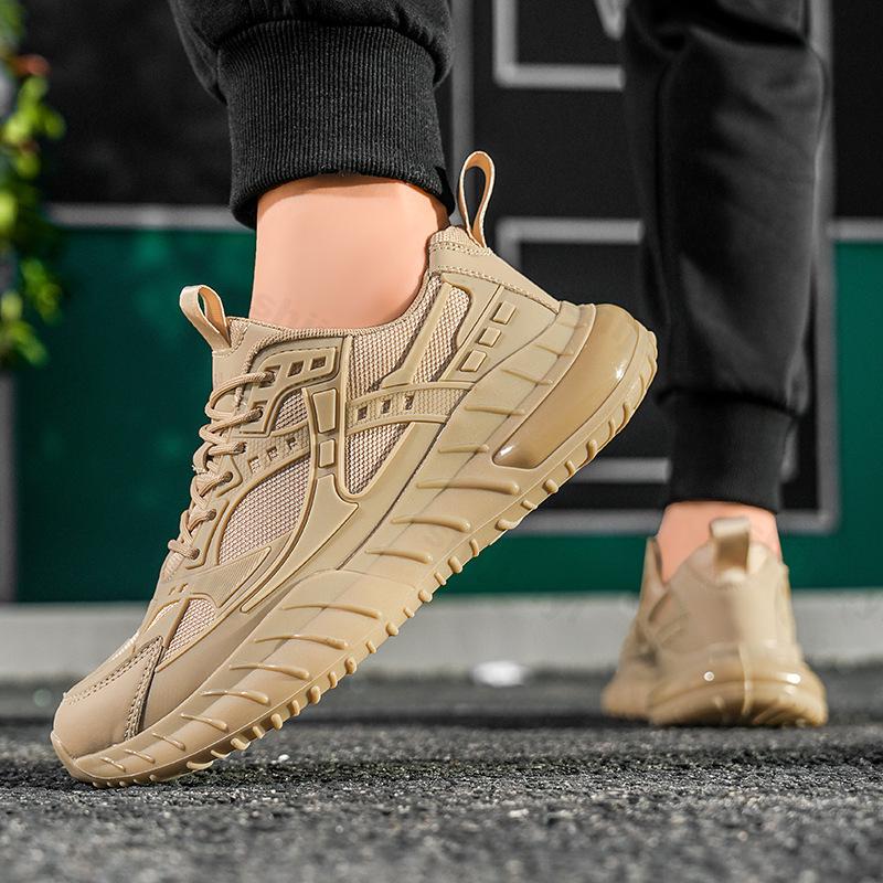 Men Running Sneakers 2025 New Mesh Breathable Wear-Resisting Jogging Sneakers Comfortable Outdoor Sports Shoes Casual Shoes