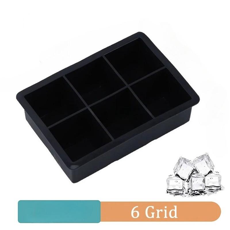 4/6/8/15 Fächer Silikon Eiswürfelformen Sphärische Eisformen Wiederverwendbare Whiskey Eiswürfelformen Cocktail Gefrierschrank DIY Hausgemachte Barware