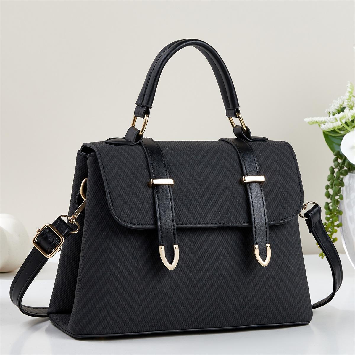 

Женские сумки на плечо Ретро кошелек Клатч Сумка через плечо на плечо с застежкой-молнией для женщин Ретро портфель Сумки через плечо Сумки с верхней ручкой One Size чёрный