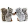 Cute Simulation Squirrel Animal Stuffed Doll Soft Fluffy Sofa Couch Decor Toy
