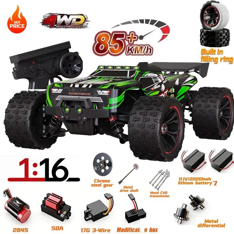 9522PRO 85KM/H High Speed RC Car 1:16 Professional Brushless 4WD Off-Road Drift Remote Control Racing Car for Adults Truck