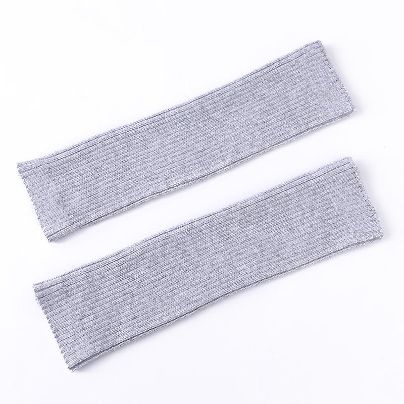 Solid Color Wool Long Tube Knitted Socks For Autumn And Winter Warmth, Y2k Pile Socks, Thickened Vertical Patterned Calf Socks One Size
