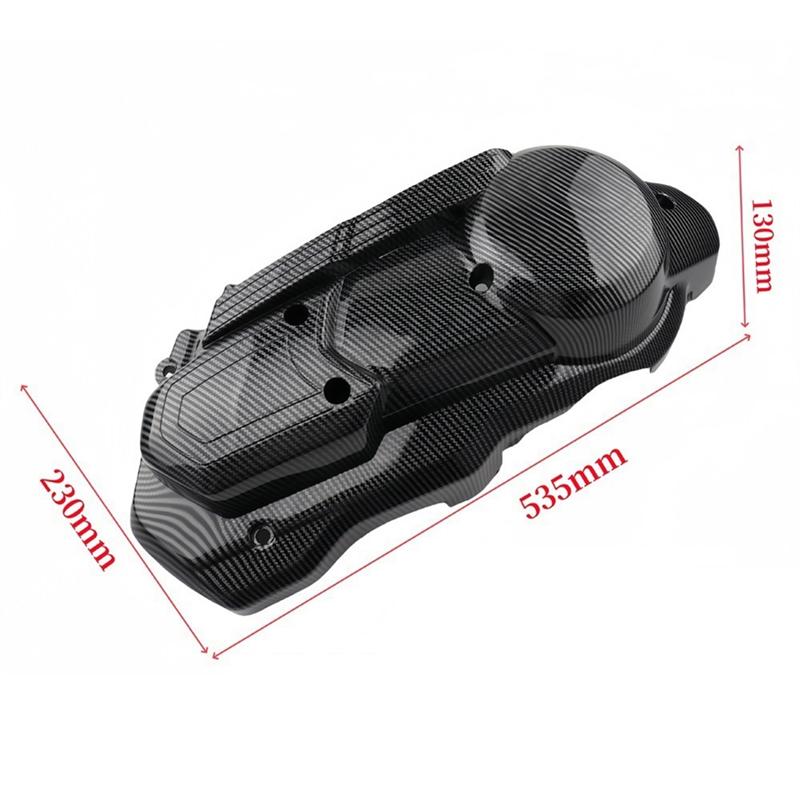 Motorcycle Accessory Clutch Cover For NMAX155 NVX155 AEROX155 -2024 Transmission Protective Cover
