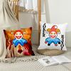 Game B-Balatro Joker Card Funny Pillow Case Office Cushions Suitable For Sofa Car Bedroom Decorative Cushion Cover