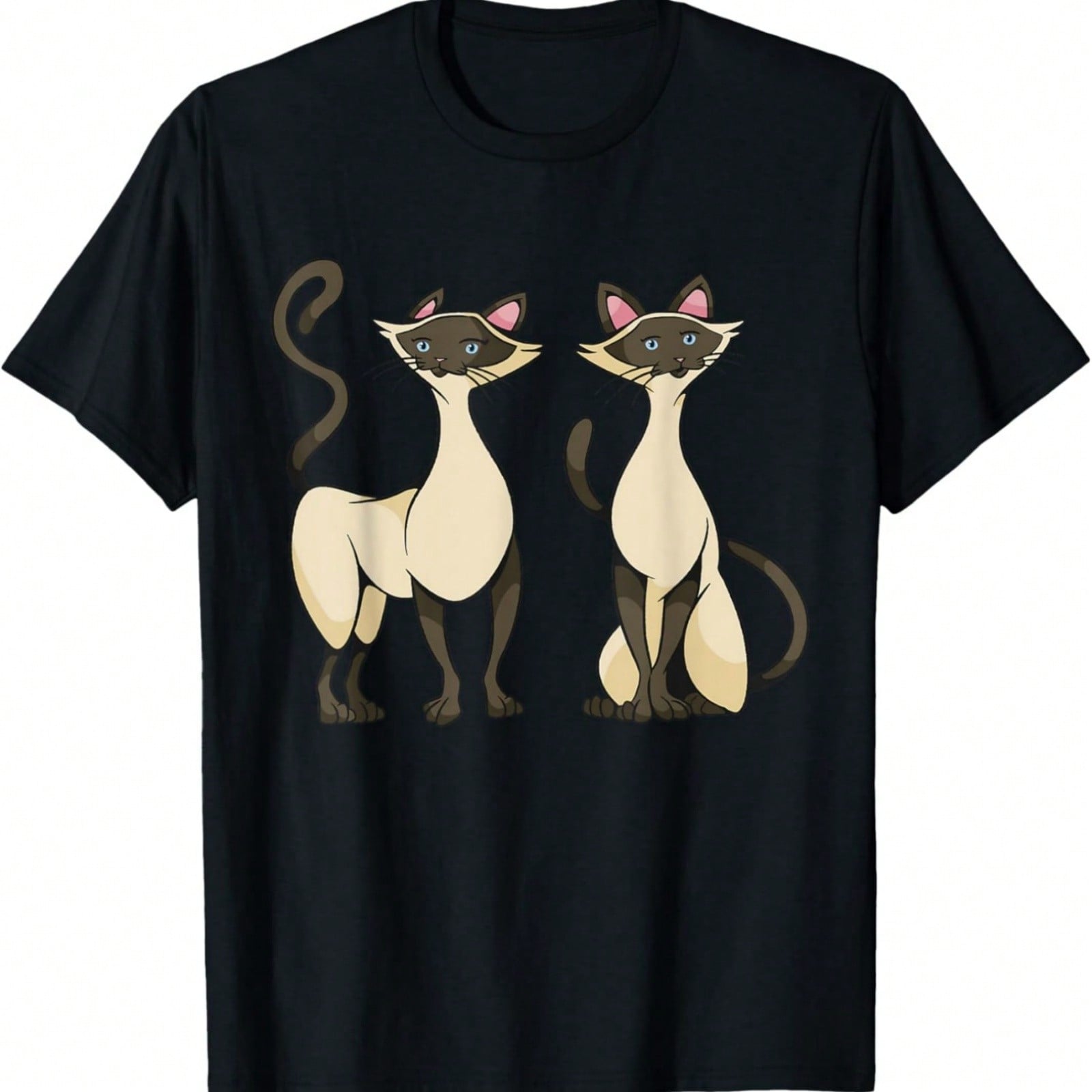 Siam Cat Siamese Cat T-Shirt S разноцветный