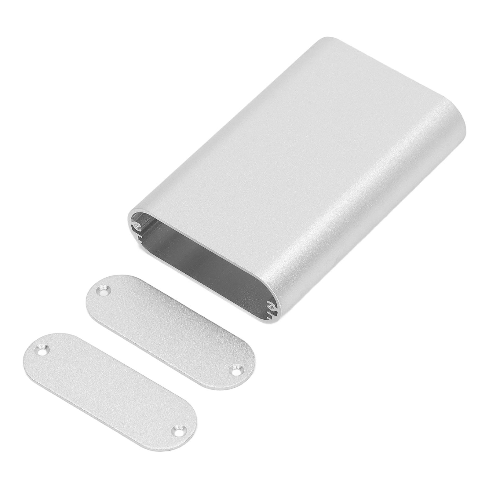 

Aluminum Electronic Box Matte Silver Aluminum Project Case for Circuit Board 24x70x110mm