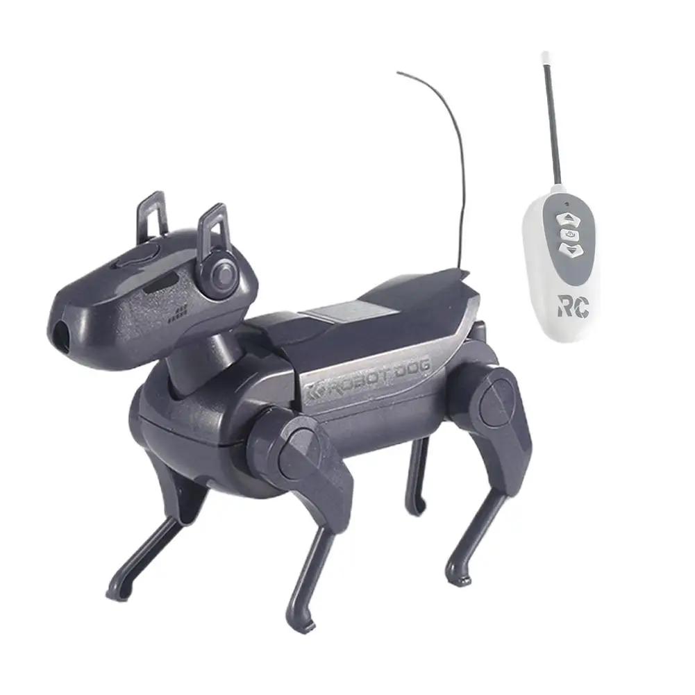Diy Remote Control Robot Dog Toy Mechanical Dog Building Blocks Toys Assembly Jigsaw Puzzle Toys Educational Toys For Child R7K0