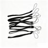 FPV 10PCS/set Protective Wrist Strap Black Pine Rope Selfie Stick Lanyard Flashlight Mobile Phone Lanyard 6