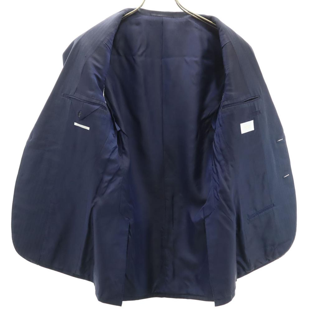 EDIFICE made in Japan suit Setup 44 Navy Men's Used