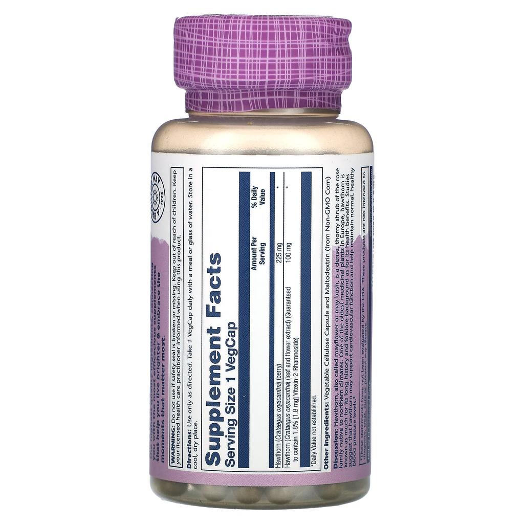 Vital Extract, Hawthorn, Veggie Capsules 60