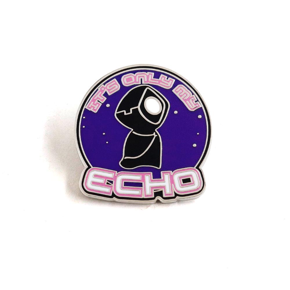 Alien Fan Badge: American Rock Band Sci-Fi Space Enamel Pin