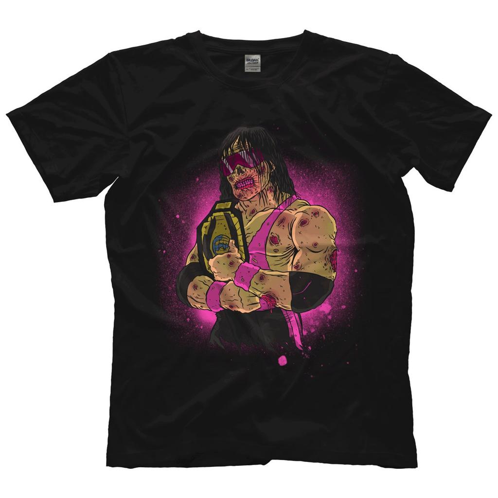 Bret "The Hitman" Hart - Best There Ever Was Zombie T-Shirt