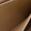 LOUIS VUITTON Zippy wallet Purse M81511 Monogram Coussin Taupe beige lambskin Women Used