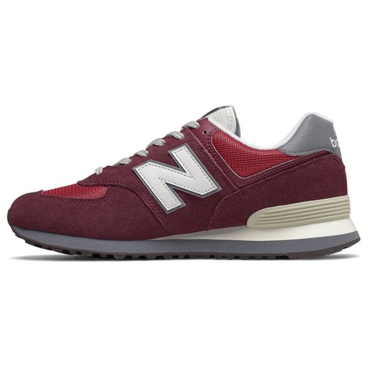 

Кроссовки унисекс New Balance 574v2 бордовые красные ML574ERL