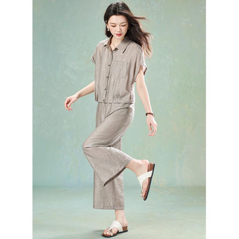 Meilannie Tencel Linen Blend Two-Piece Casual Set