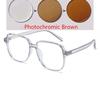 TR90 Oval Big Frame Nearsighted Glasses For Women Fashion Anti Blue Light Prescription Spectacles 0 To -6 0