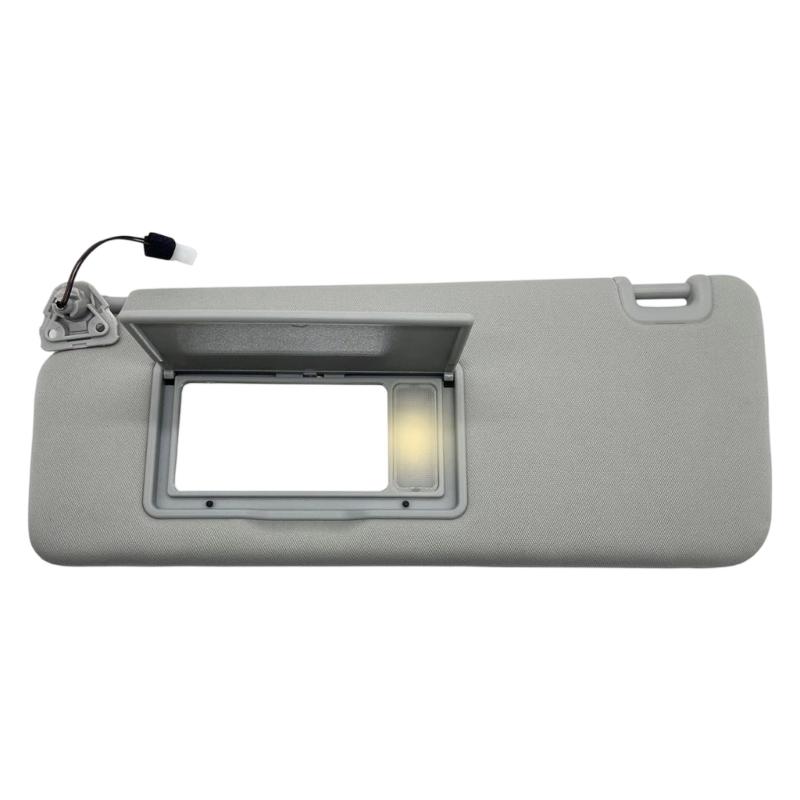 Direct Fit Left Sun Shade Assembly, Gray Driver Side Mirror Part with 96401-EZ70B Reference for Interior Service and Daily Use Needs
