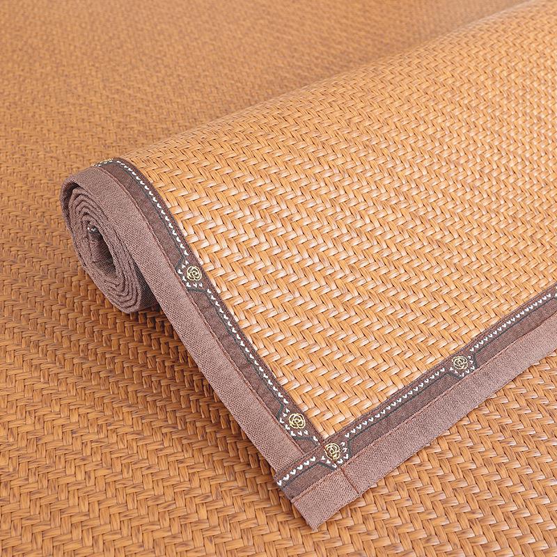 New Ice Silk & PE Rattan Sofa Cushion - Cool Summer Seat Cover for Bay Windows 45x45 cm
