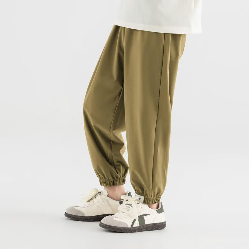 Boys' Summer Anti-Mosquito Elastic Cuffed Casual Pants