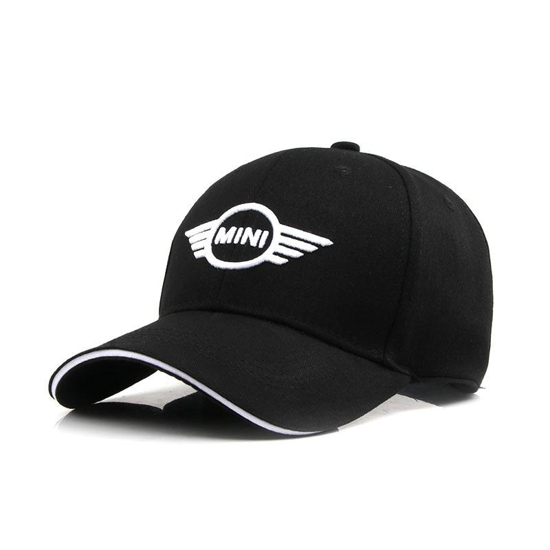 

Car Emblem Original Outdoor Sports Hat Embroidery Baseball Caps Sunscreen Hat For BMW Mini Works Cooper F54 F55 F56 F57 F60 R50 1PCS