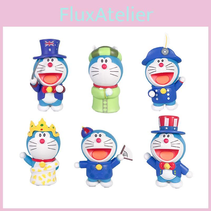Doraemon Collectible Figure Series Pvc Toy With Assembly For Desk Decor And Gift