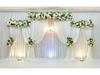 3x6m Double Layer Retractable Backdrop & Curtain Stand for Weddings – Aluminum Alloy Display Stand