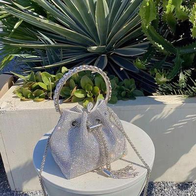 Zomer Strass Diamant Emmer Crossbody Handtas