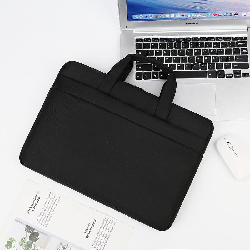 TS JYL laptop bag,Business Laptop Handbag Solid Polyester Metal Casual Bag