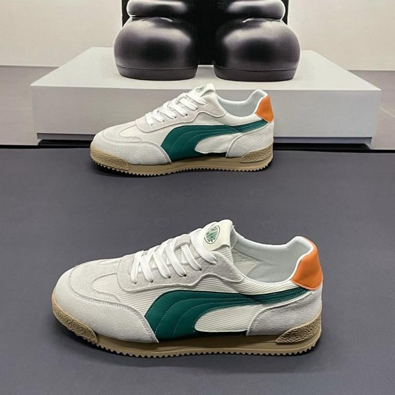 

Дышащие удобные повседневные кеды с мягкой подошвой, весенне-летние универсальные кеды на толстой подошве, контрастного цвета, сетчатые, низкие, мужские 44