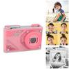 Digital Camera 1080P HD 48MP 8X Zoom Front Rr 2 Lens Portable Small Auto   for Students
