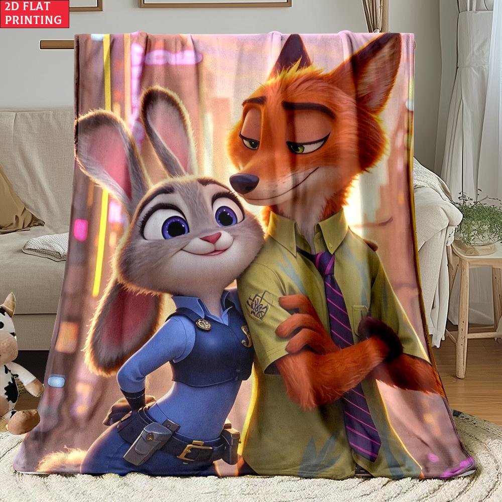 Judy & Nick Thin Flannel Blanket for Bedrooms,Living Rooms,Sofas Blankets,Lunch Breaks,Picnics,blankets Fluffy Blanket